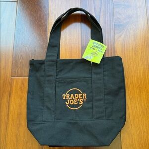 Trader Joe's Black Tote Bag